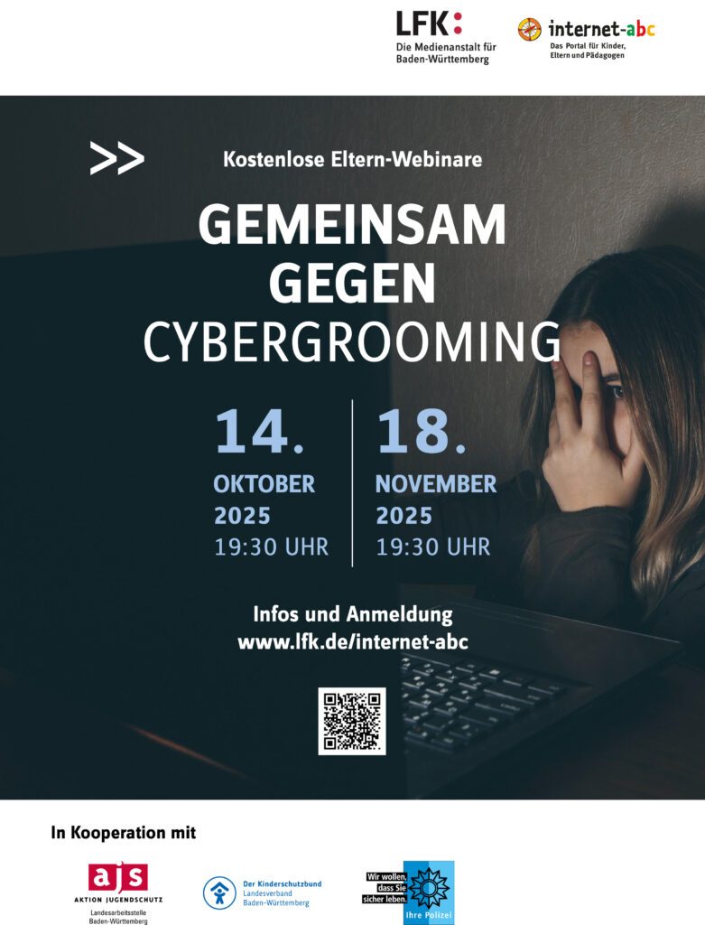 Webinar zum Thema Cybergrooming